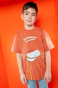 Футболка оверсайз Бодо Бородо "Паприка"