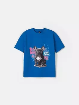 Футболка оверсайз "Электрик" с принтом 7+