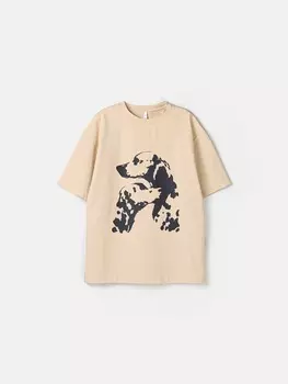 Футболка оверсайз "Крем-брюле" 7+