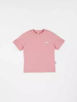 Футболка оверсайз с печатью "Персик"