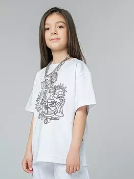 Футболка оверсайз с принтом "Спорт" подростковая