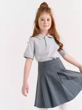 Футболка поло "Серая" 7+