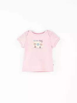 Футболка с принтом "Чайная роза" 0+