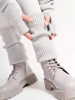 Гетры вязаные "Жемчуг" 7+