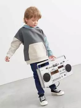 Худи Колор блок "Маренго" утепленное