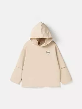 Худи оверсайз облегченное "Крем-брюле" 7+