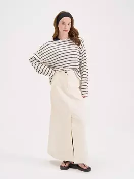 Юбка джинсовая макси "Айвори" женская