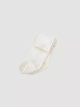 Колготки ажурные "Молоко" 0+