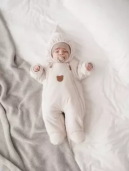 Комбинезон демисезонный с закрытой ножкой "Тофу" 0+