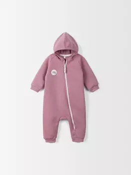 Комбинезон "Дымчатая роза" утепленный 0+