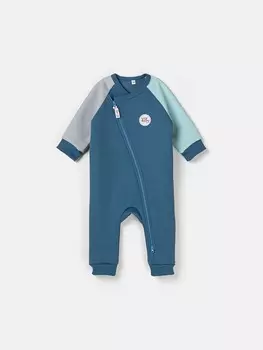 Комбинезон-косуха Колор блок "Деним" утепленный 0+