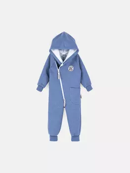 Комбинезон косуха с капюшоном "Голубика" утепленный