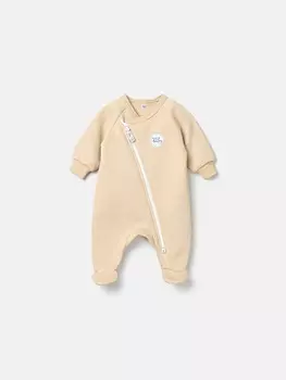 Комбинезон-косуха с закрытой ножкой "Сафари" утепленный 0+