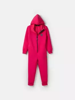 Комбинезон с карманами "Фуксия" утепленный 7+