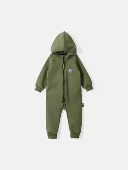 Комбинезон с карманами "Хаки" утепленный