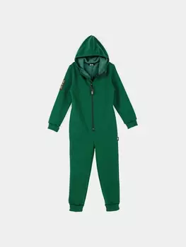 Комбинезон с карманами "Малахит" утепленный 7+