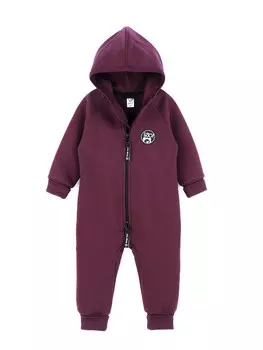 Комбинезон с клапаном и капюшоном "Марсала" утепленный