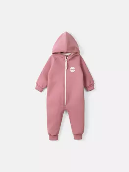 Комбинезон с клапаном "Пепельная роза" утепленный