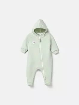 Комбинезон с закрытой ножкой "Шалфей" утепленный 0+