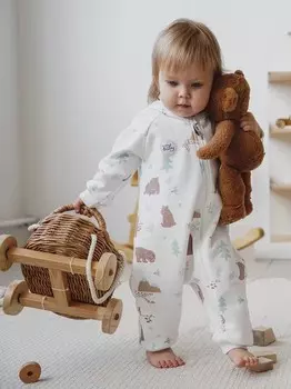 Комбинезон с капюшоном "Тайга" утепленный 0+