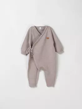 Комбинезон вязаный "Какао" 0+