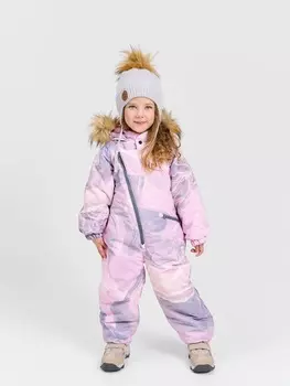 Комбинезон зимний "Розовый лед"