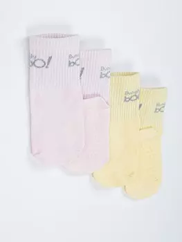 Комплект носков со стопперами "Нарцисс/Роза"