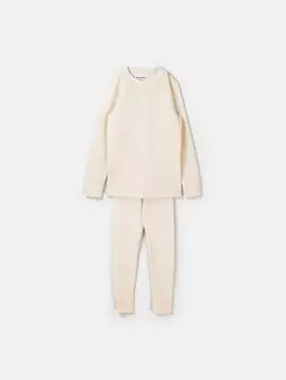 Комплект термобелья "Беж" с шерстью 7+