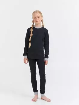 Комплект термобелья "Черный меланж" 7+