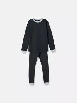 Комплект термобелья "Черный меланж" 7+