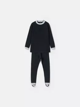 Комплект термобелья "Черный меланж" для мальчика