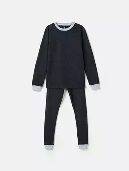 Комплект термобелья "ЧЕРНЫЙ МЕЛАНЖ" подростковый для юношей