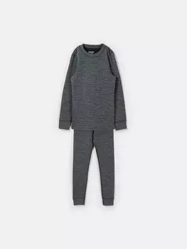 Комплект термобелья "Графит меланж" с шерстью 7+