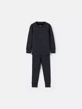 Комплект термобелья "Графит меланж" с шерстью