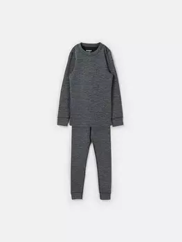 Комплект термобелья "Графит меланж" с шерстью 7+