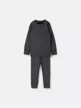Комплект термо "Графит меланж" с шерстью