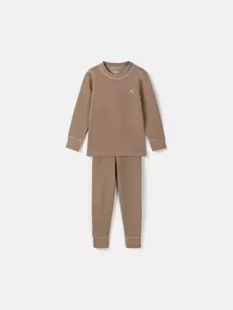 Комплект термобелья "Какао меланж" с шерстью