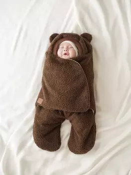 Конверт-звездочка меховой "Шоколад" 0+