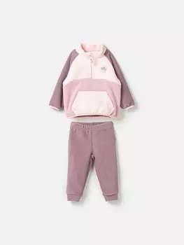 Костюм флисовый Колор блок "Орхидея" 0+