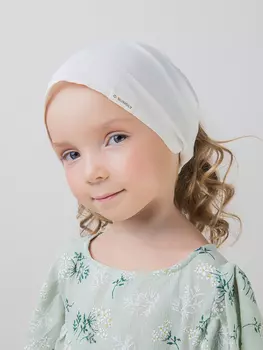 Косынка хлопковая "Молоко"