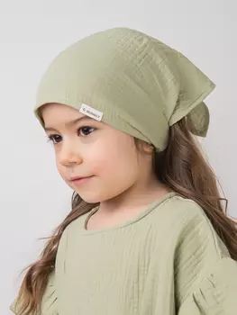 Косынка муслиновая "Шалфей"