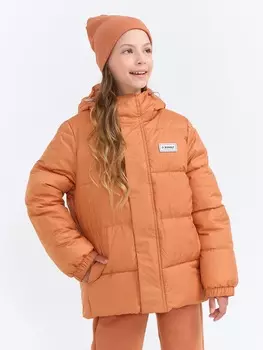 Куртка демисезонная дутая "Кремовый абрикос" 7+