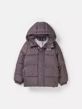Куртка демисезонная дутая "Темный шоколад" 7+