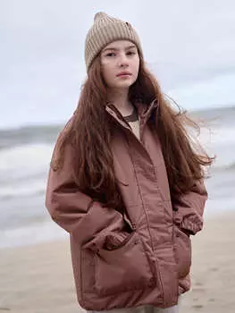 Куртка демисезонная "Молочный шоколад" 7+