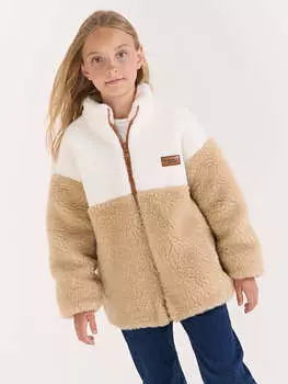 Куртка меховая "Беж" 7+