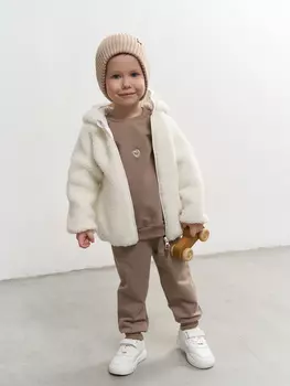 Куртка меховая "Молоко" 0+