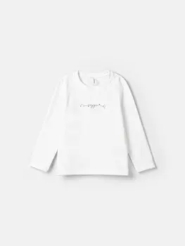 Лонгслив "Молоко" с вышивкой