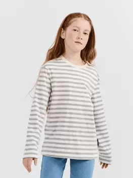 Лонгслив "Полоска Пепел" 7+