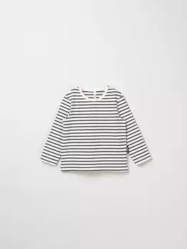 Лонгслив "Полоска Уголь"