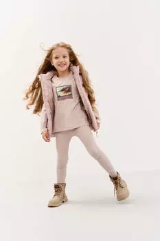 Лосины из кашкорсе "Серая дымка"